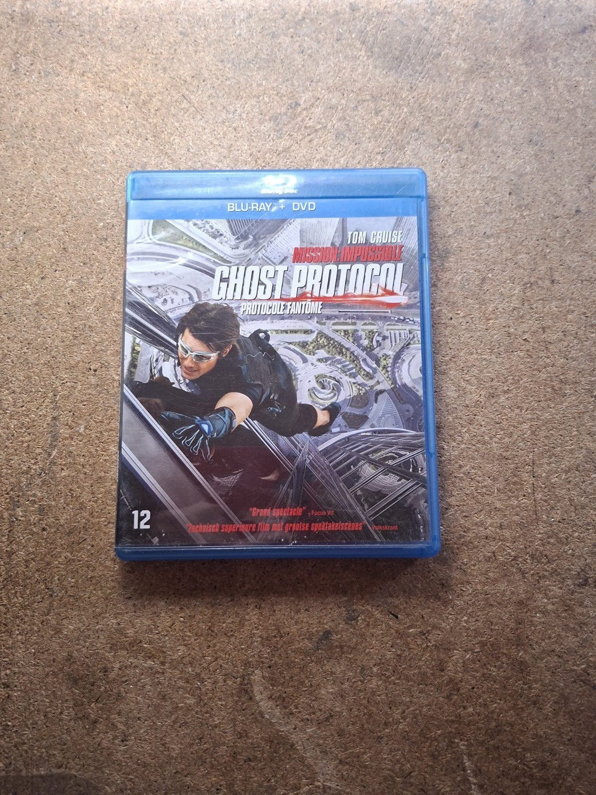 Mission Impossible: Ghost Protocol Blu-ray + DVD, Nederlands, Film, Actie, Ophalen of Verzenden