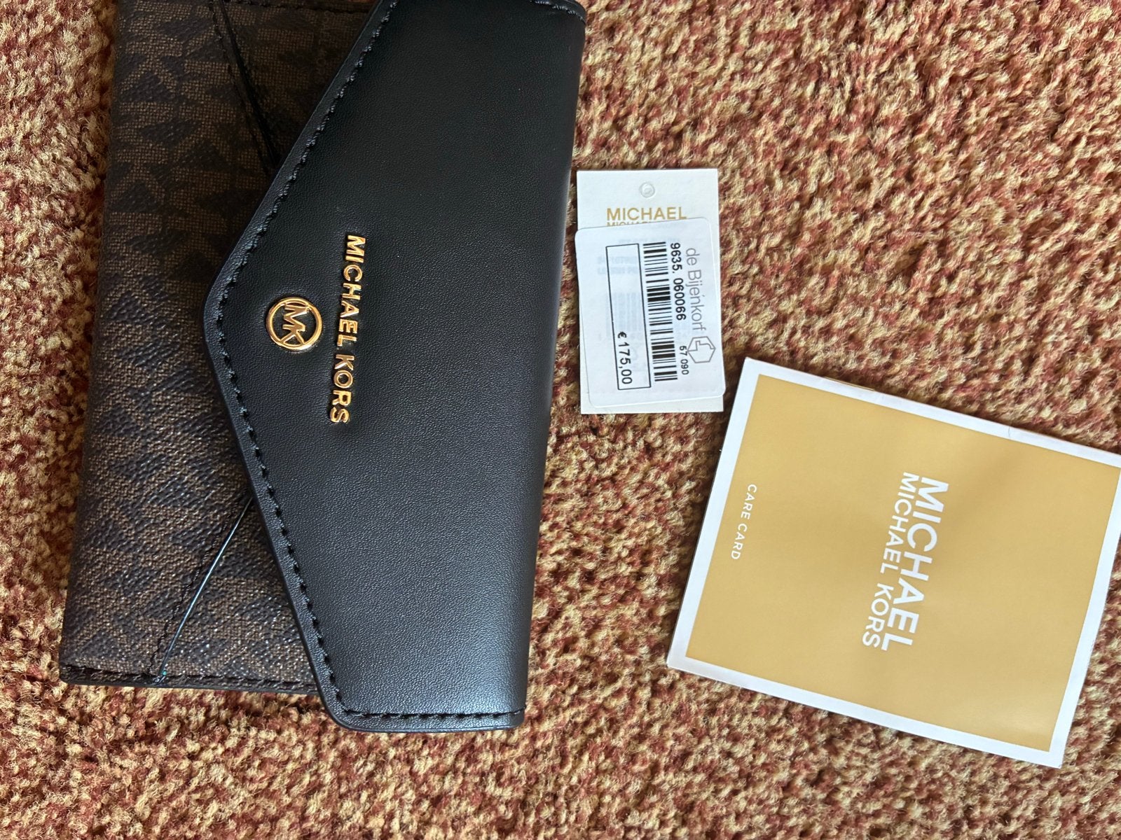 Michael Kors Portemonnee - Nieuw met label, Overige merken, Bruin, Nieuw, Ophalen of Verzenden