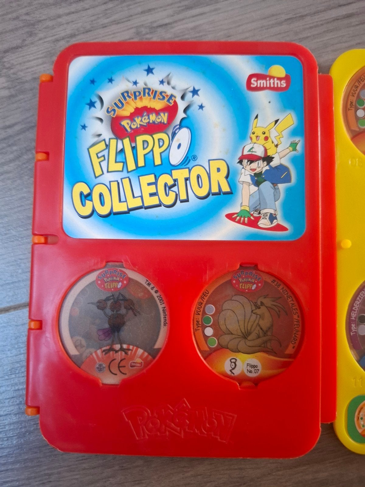 Pokémon Flippo Collector met Flippo's - Zeldzame Set, Ophalen of Verzenden, Verzameling, Met verzamelmap(pen)
