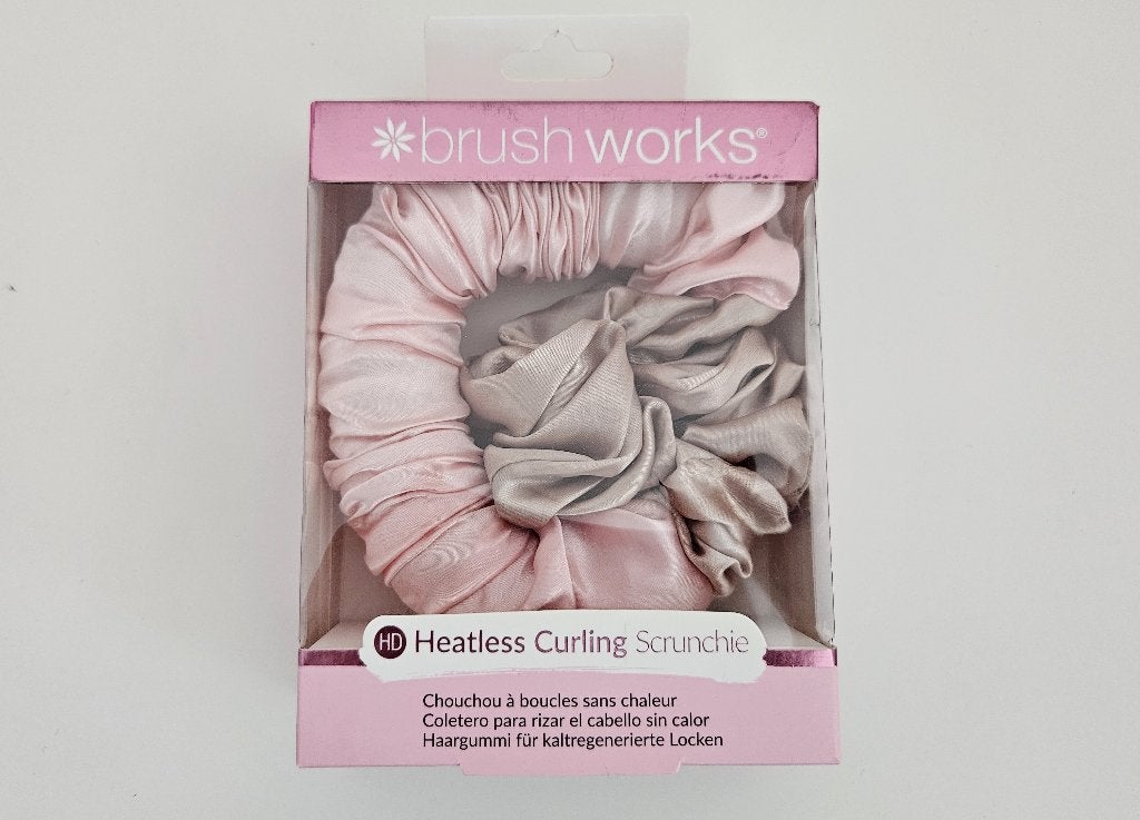 Brushworks Heatless Curling Scrunchie roze, Ophalen of Verzenden, Zo goed als nieuw, Overige typen