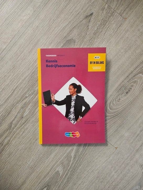 BV in Balans Kennis Bedrijfseconomie HBO Theorieboek, Boeken, Eduard van Balen, H. ter Braak, Zo goed als nieuw, Gamma, HBO