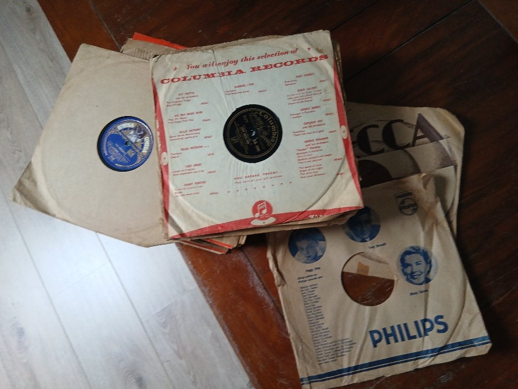 78 Toeren platen JAZZ, 44 Stuks !, Ophalen, Gebruikt, Overige formaten, Beschermende buitenhoes