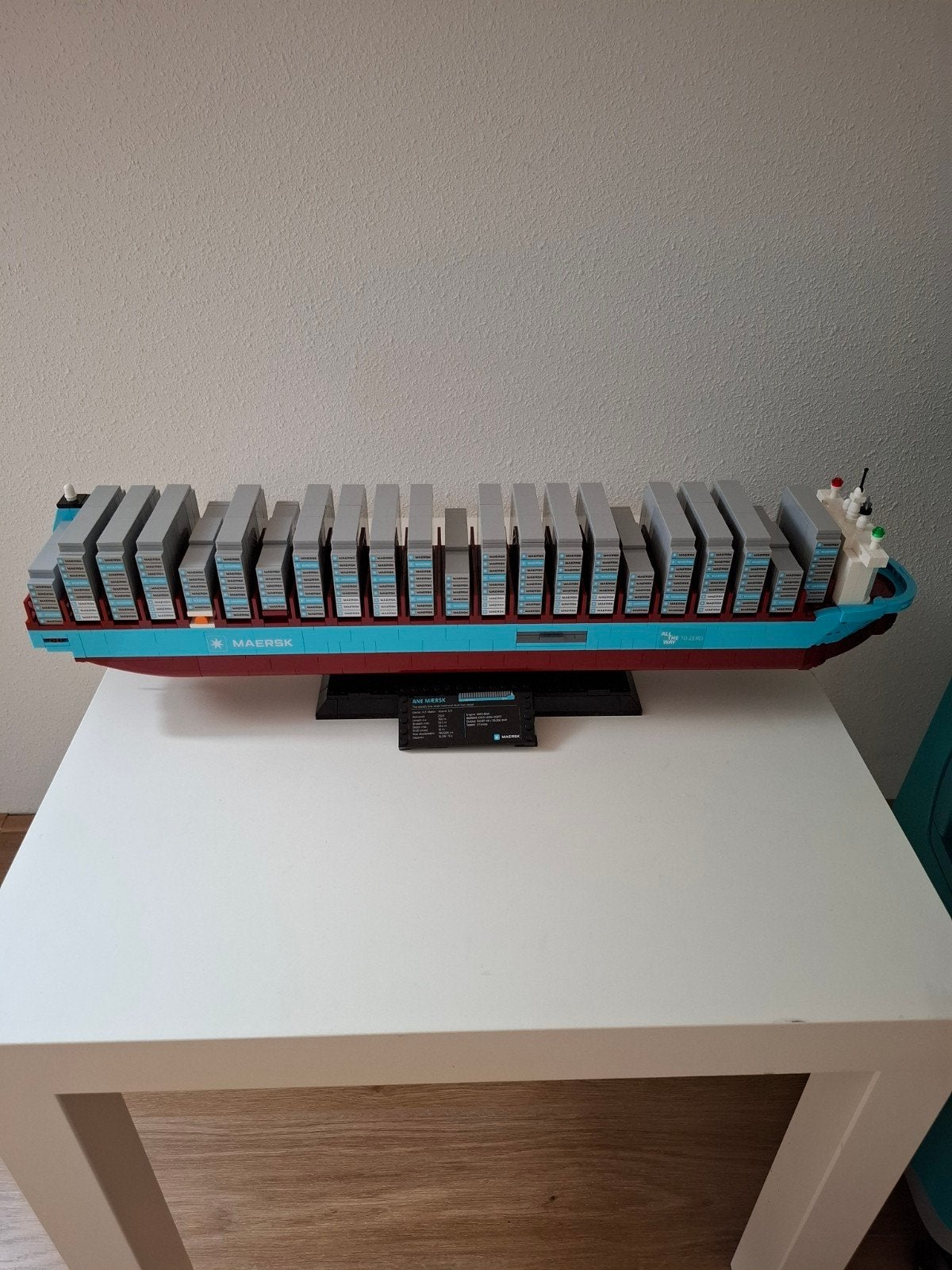 lego container schip, Ophalen, Zo goed als nieuw