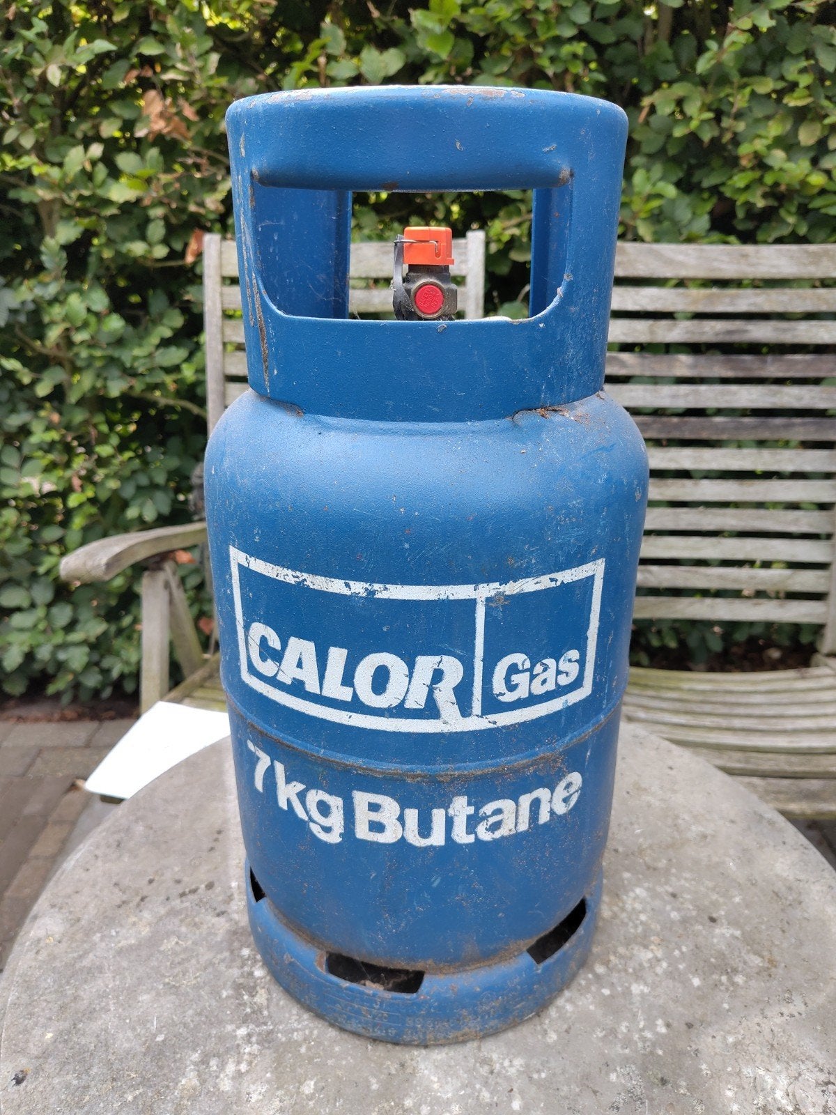 Calor Gas 7kg Butaan Gasfles, Caravans en Kamperen, Ophalen, Gebruikt