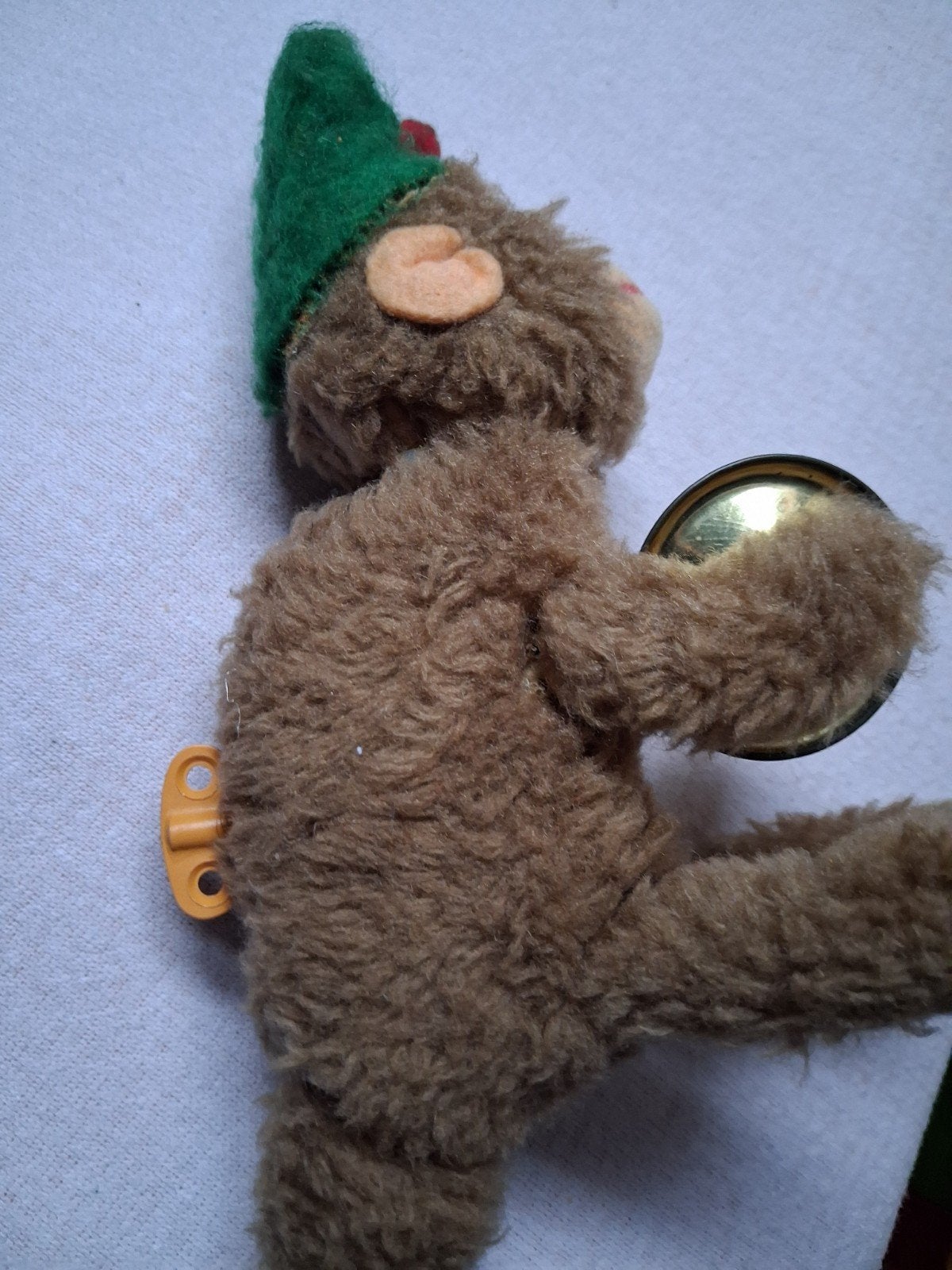 aap oud van vroeger, Verzamelen, Beren en Cherished Teddies, Ophalen, Gebruikt, Stoffen beer, Overige merken