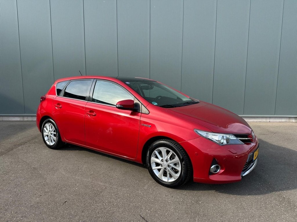 Toyota Auris 1.8 Hybrid Lease+ PANORMADAK | TREKHAAK | BOEKJ, Auto's, Toyota, Automaat, Euro 5, 4 cilinders, Origineel Nederlands
