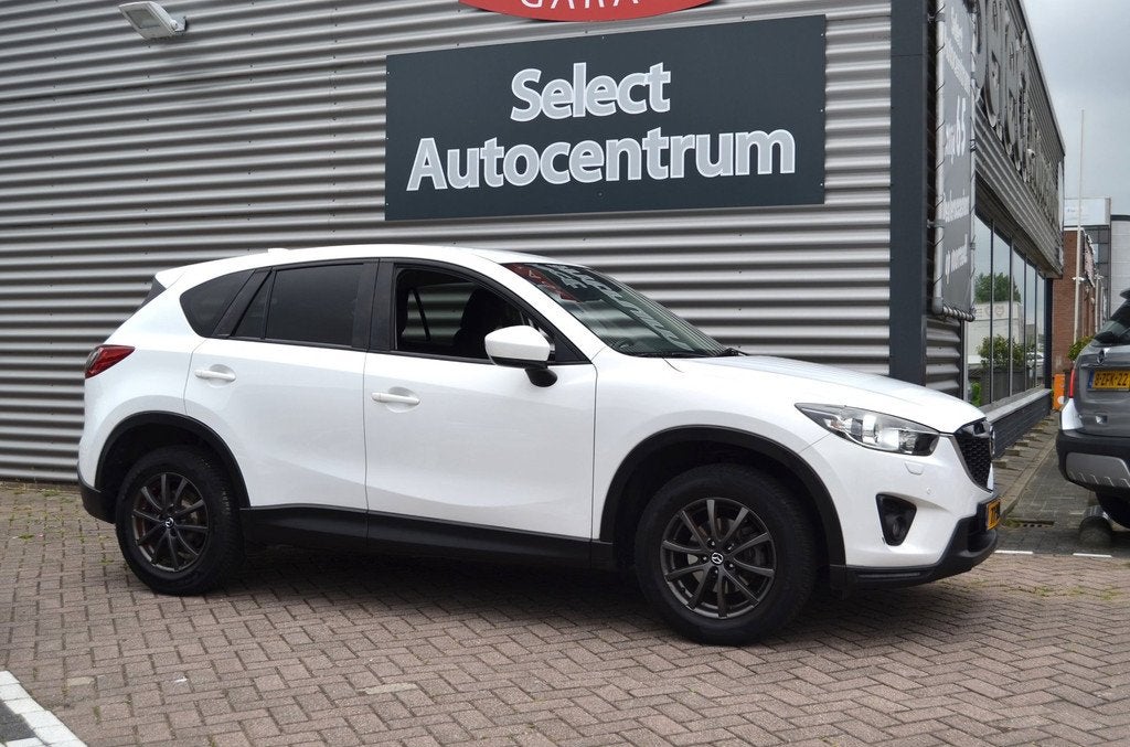 Mazda CX-5 2.0 TS+ Lease Pack 2WD|XENON|NAVI|STOELVERW.|SENS, Auto's, Voorwielaandrijving, 4 cilinders, Wit, Origineel Nederlands