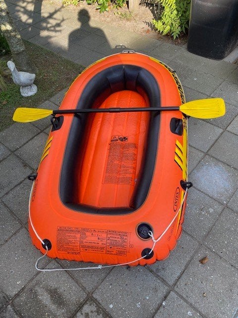 Intex Explorer Pro 200 opblaasboot -  incl peddel zgan., Ophalen, Zo goed als nieuw