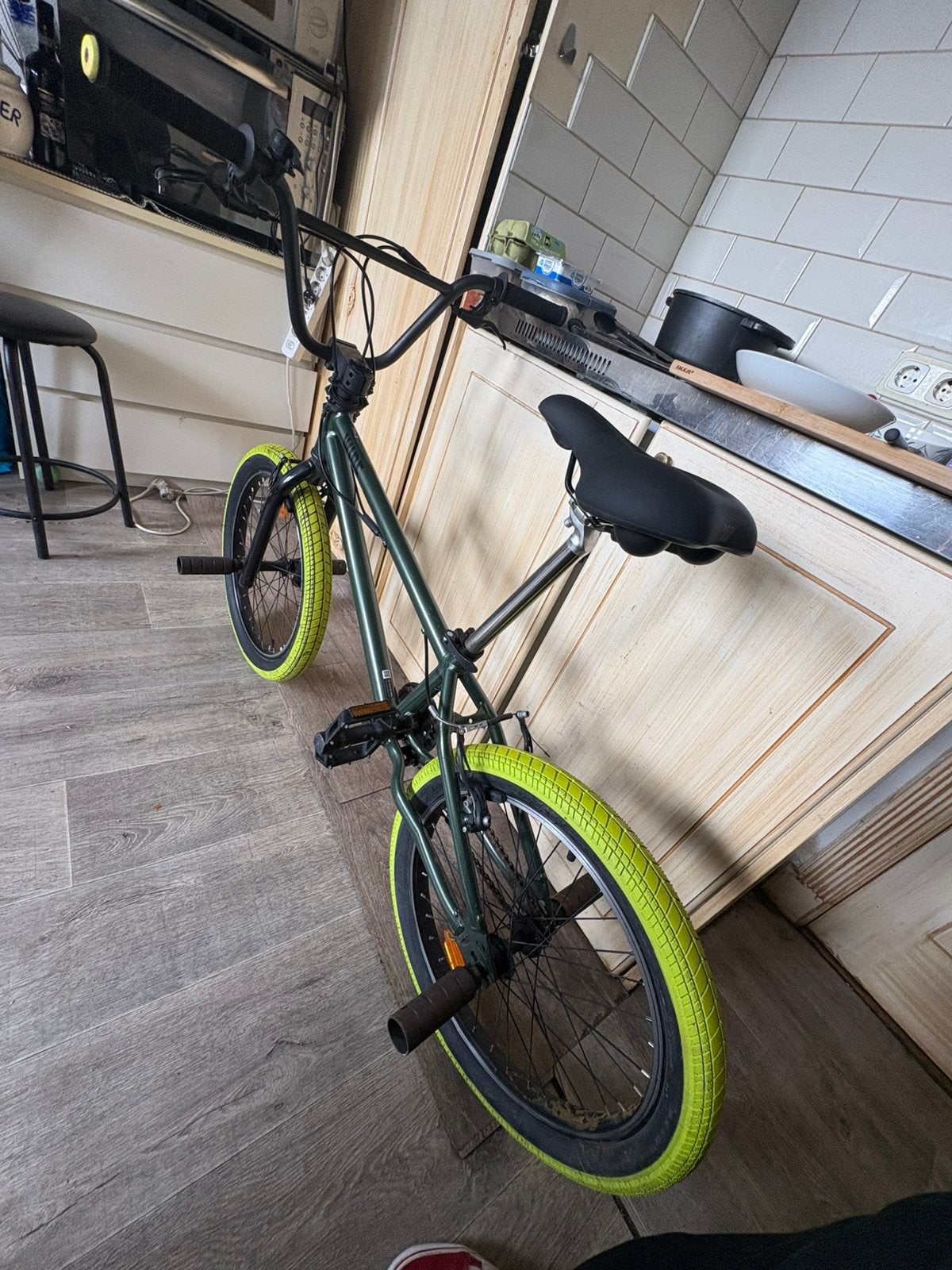 BMX bicycle, Fietsen en Brommers, Fietsen | Crossfietsen en BMX, Ophalen of Verzenden, Zo goed als nieuw, Staal