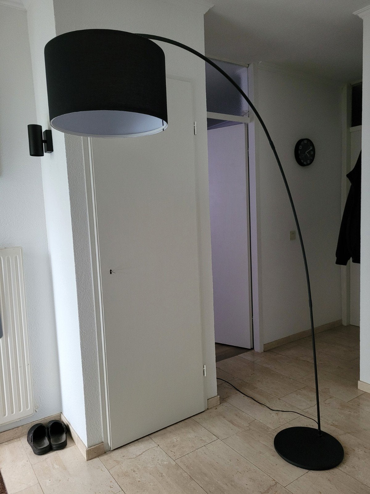 Voerlamp, Booglamp. Als nieuw !, Huis en Inrichting, Ophalen, Gebruikt, Modern, Sfeervol, E27 (groot)