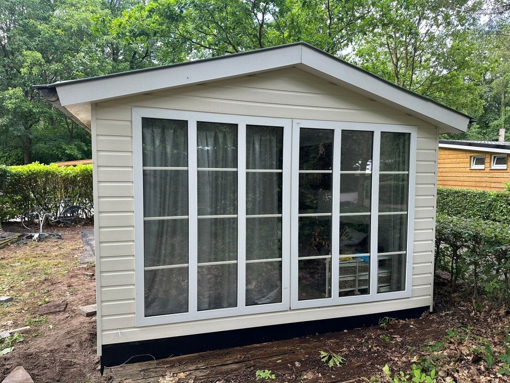 Vakantiewoning Centrumweg 5-456 (Bospark De Schaapskooi), In bos, 2 slaapkamers, Recreatiepark, Tuin