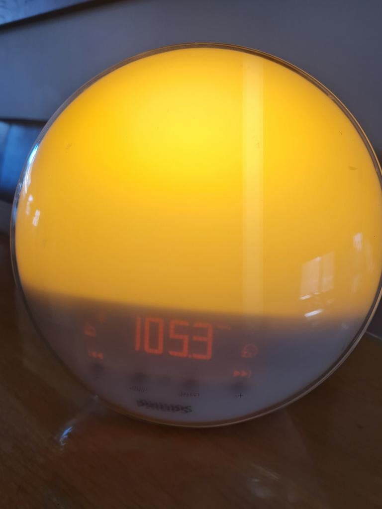 Philips Wake-up Light HF3520 - Lichtwekker met radio, Ophalen, Gebruikt, Digitaal