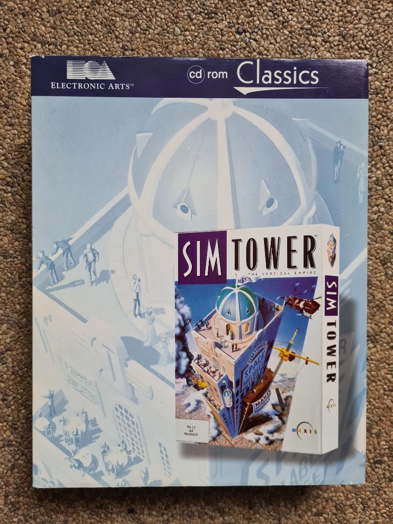 SIM TOWER big box, Gebruikt, 1 speler, Racen en Vliegen, Ophalen of Verzenden