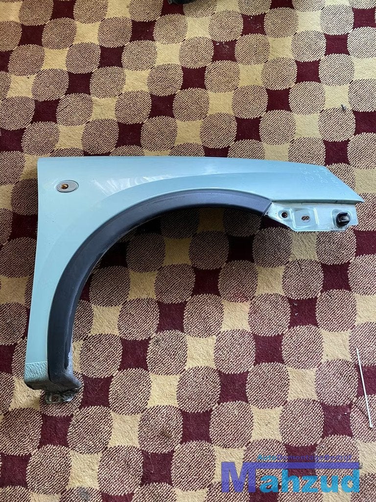 Opel Corsa C rechter voor scherm zijscherm blauw ocean, Gebruikt, Voor, Opel Automobile GmbH, Ophalen of Verzenden