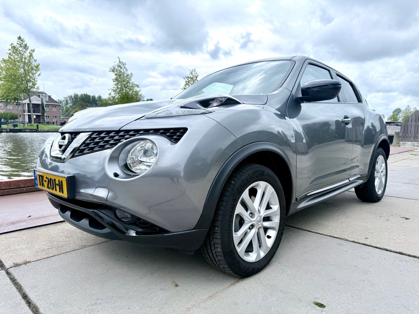 Nissan Juke 1.2 DIG-T N-Connecta – Dealer onderhouden, Auto's, Voorwielaandrijving, 1250 kg, Zwart, Origineel Nederlands