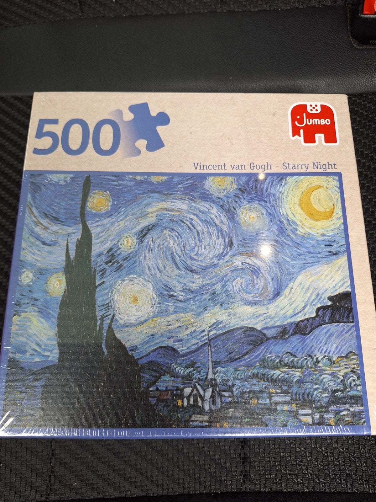 Jumbo Legpuzzel 500 st - Vincent van Gogh - Starry Night, Ophalen of Verzenden, 500 t/m 1500 stukjes, Nieuw, Legpuzzel