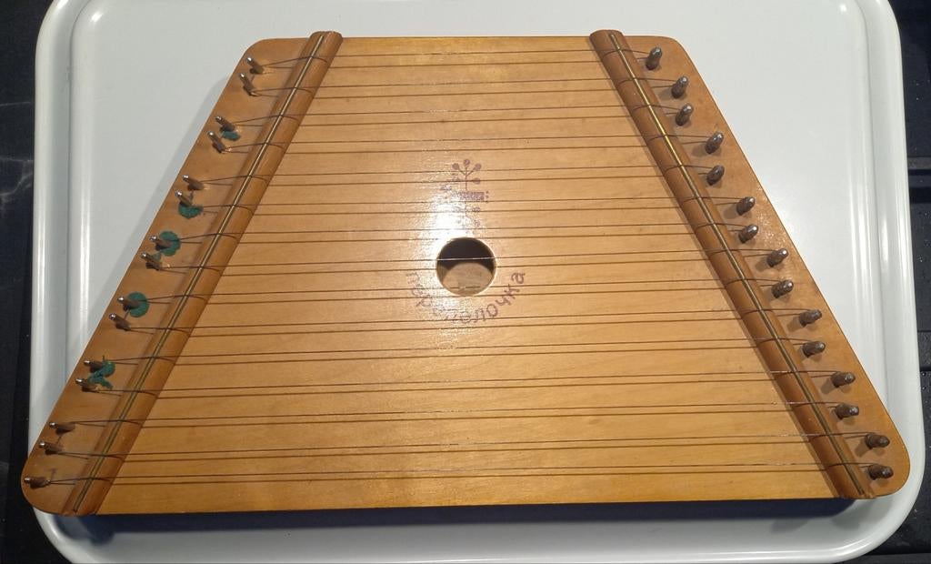 Vintage Perepelochka Citer - Russisch snaarinstrument, Ophalen of Verzenden, Gebruikt, Citer
