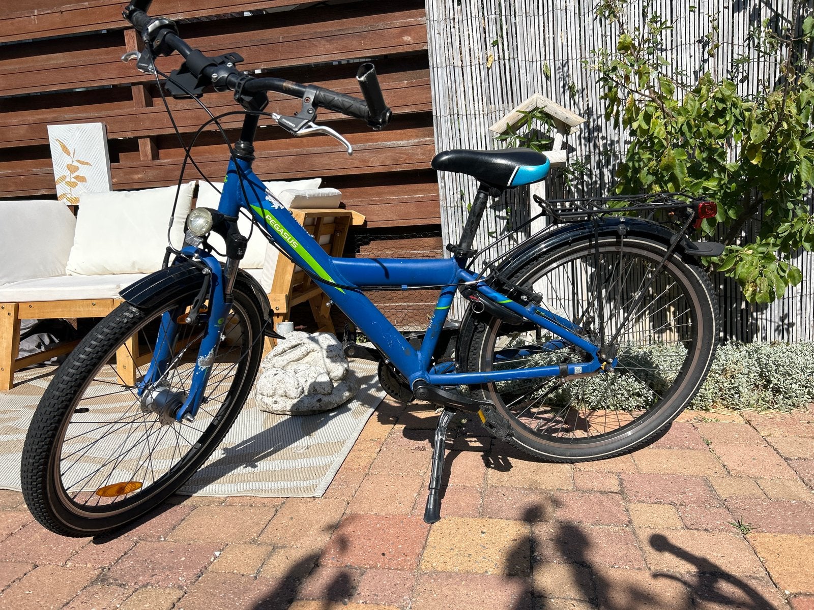 Pegasus kinderfiets 24 inch met nexus versnelling, Ophalen, Gebruikt, Terugtraprem, 20 inch of meer