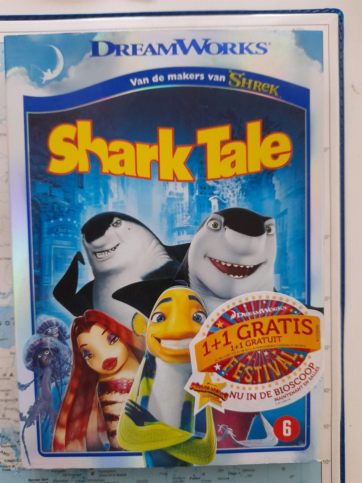 7 DVD's waaronder SHREK's en Kruistocht in Spijkerbroek., Ophalen