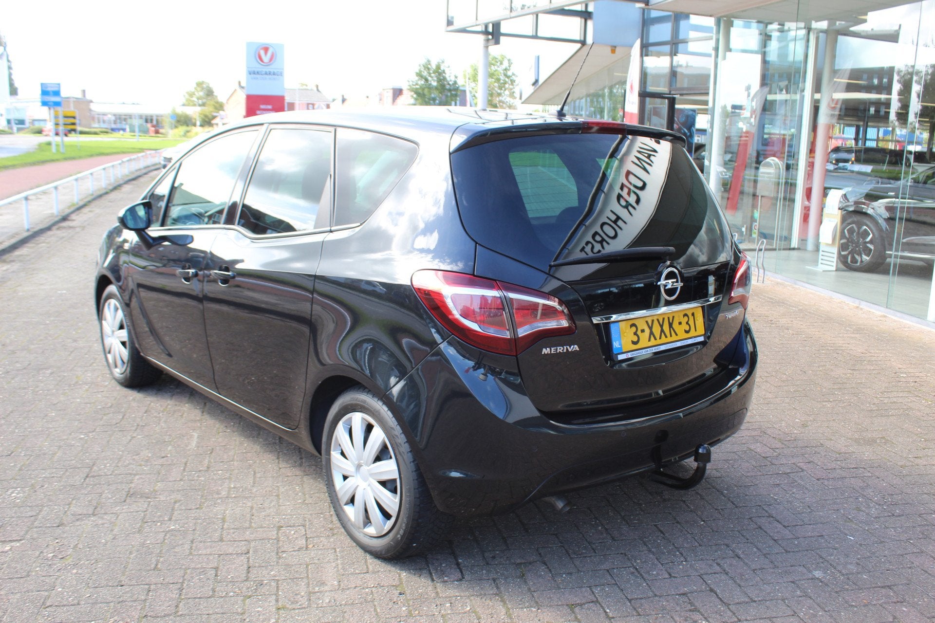 Opel Meriva 1.4 Turbo Cosmo , 120pk Airco ,Cruise control ,, 12 maanden, Gebruikt, 4 cilinders, Zwart