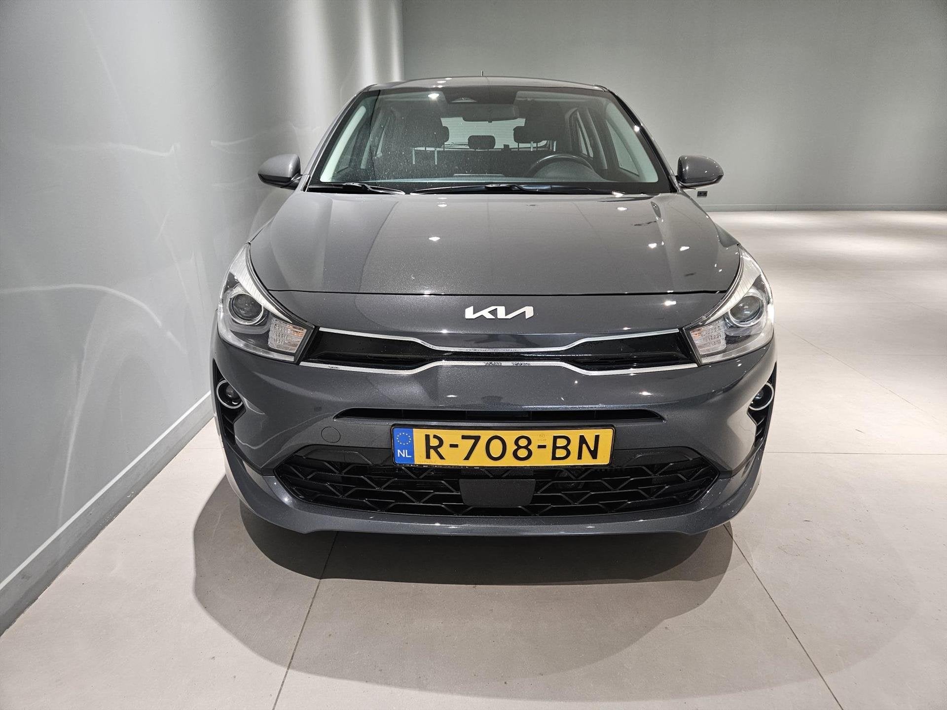 Kia Rio 1.0 T-GDI MHEV 100pk DynamicLine Airco/ Cruise/ Appl, Auto's, Voorwielaandrijving, 12 maanden, Gebruikt, 49 €/maand