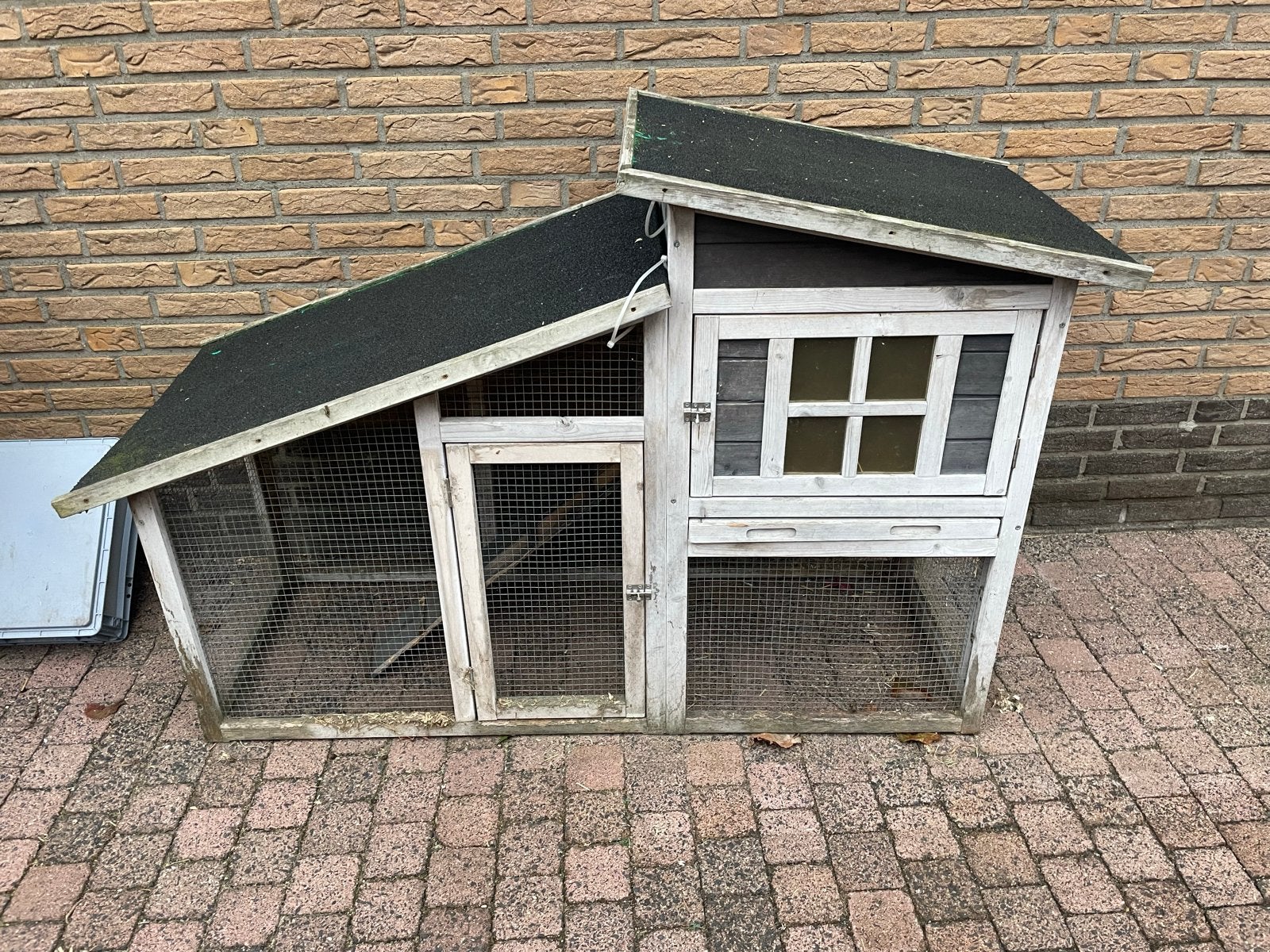 Gratis af te halen. Konijnen/cavia hok  (opknapper), Dieren en Toebehoren, Ophalen, Cavia, 90 cm of meer, Hok