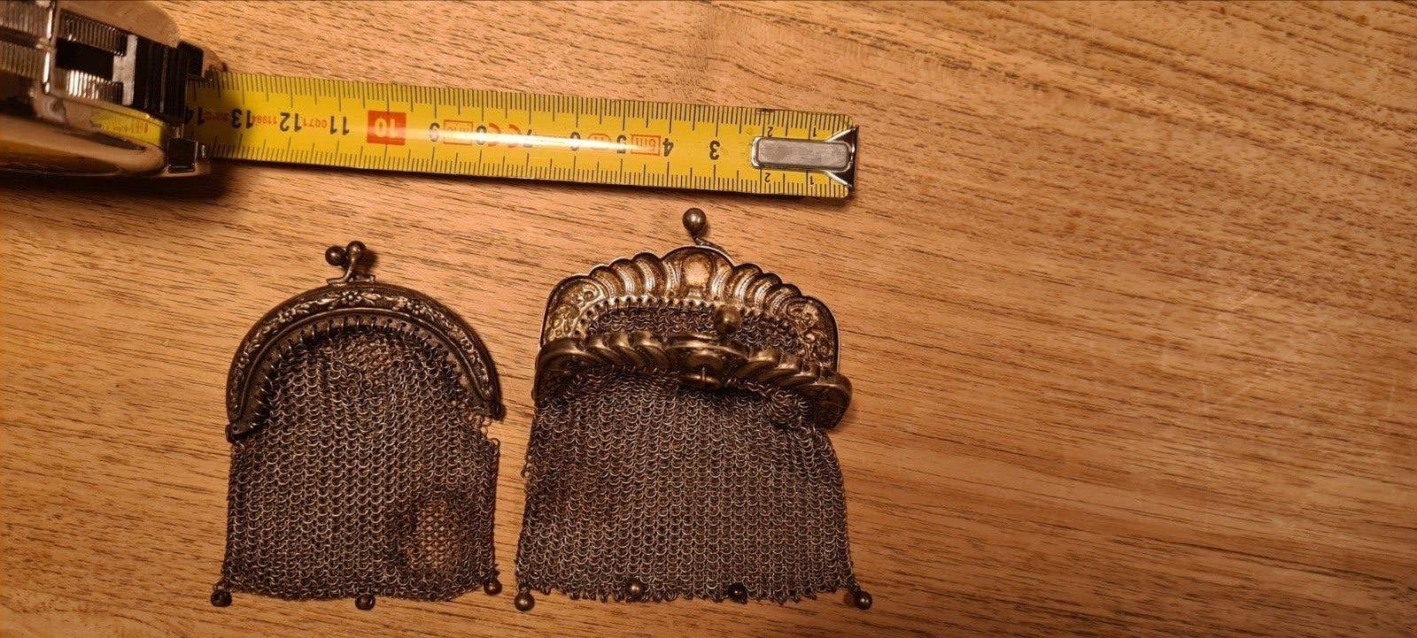 Antiek zilveren beursje, Antiek en Kunst, Ophalen of Verzenden, Zilver