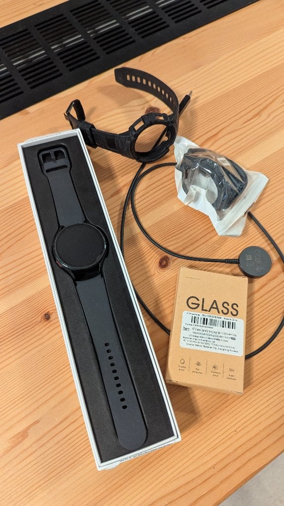 Samsung Galaxy Watch 5 LTE 44MM zwart, Hoogte, Zwart, Samsumg, Ophalen of Verzenden