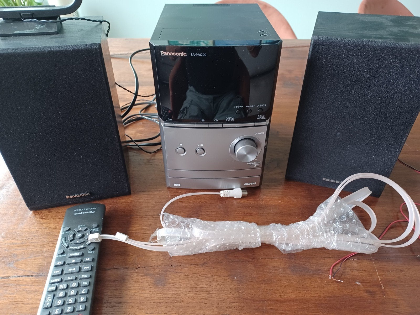 Panasonic SA-PM200 Microset met CD, Radio en Speakers, Ophalen of Verzenden, Cd-speler, Overige merken, Microset