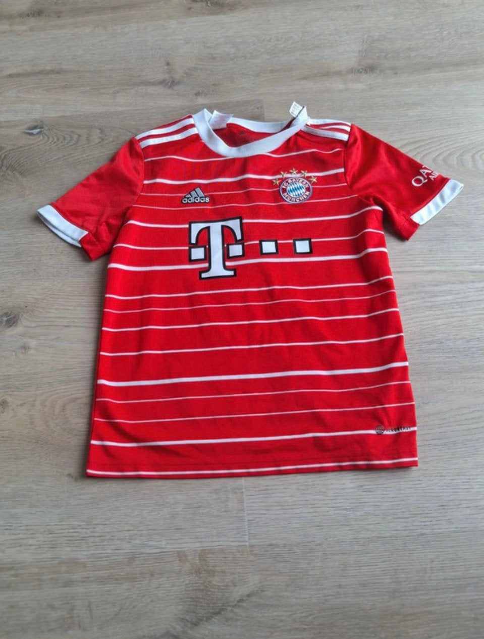 Bayern München shirt met De Ligt achterop, Overige maten, Ophalen of Verzenden, Voetbal, Gedragen