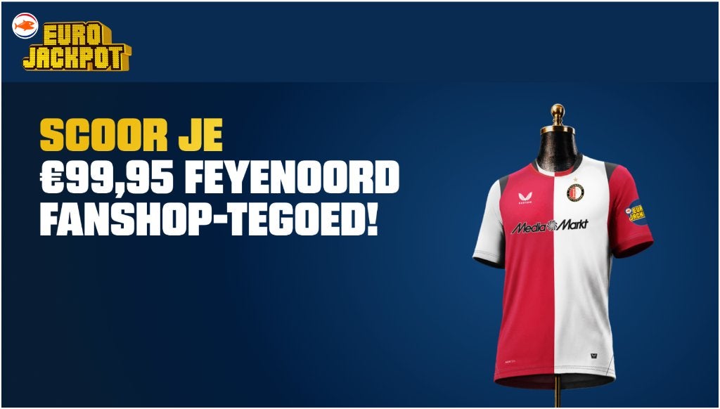 Feyenoord fanshop tegoed 99,95 euro / cadeaubon, Eén persoon, Cadeaubon, Overige typen