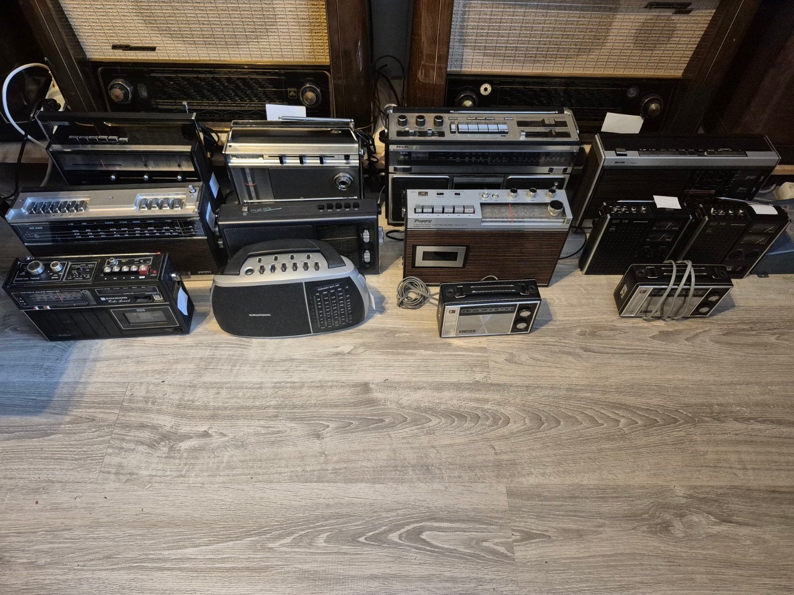 Transistor radios 13 st, Antiek en Kunst, Ophalen