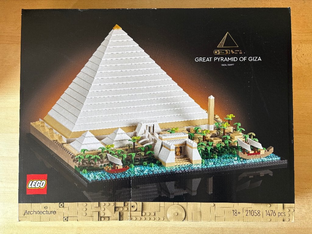 LEGO Piramide van Gizah, Verzenden, Lego, Compleet, Architecture
