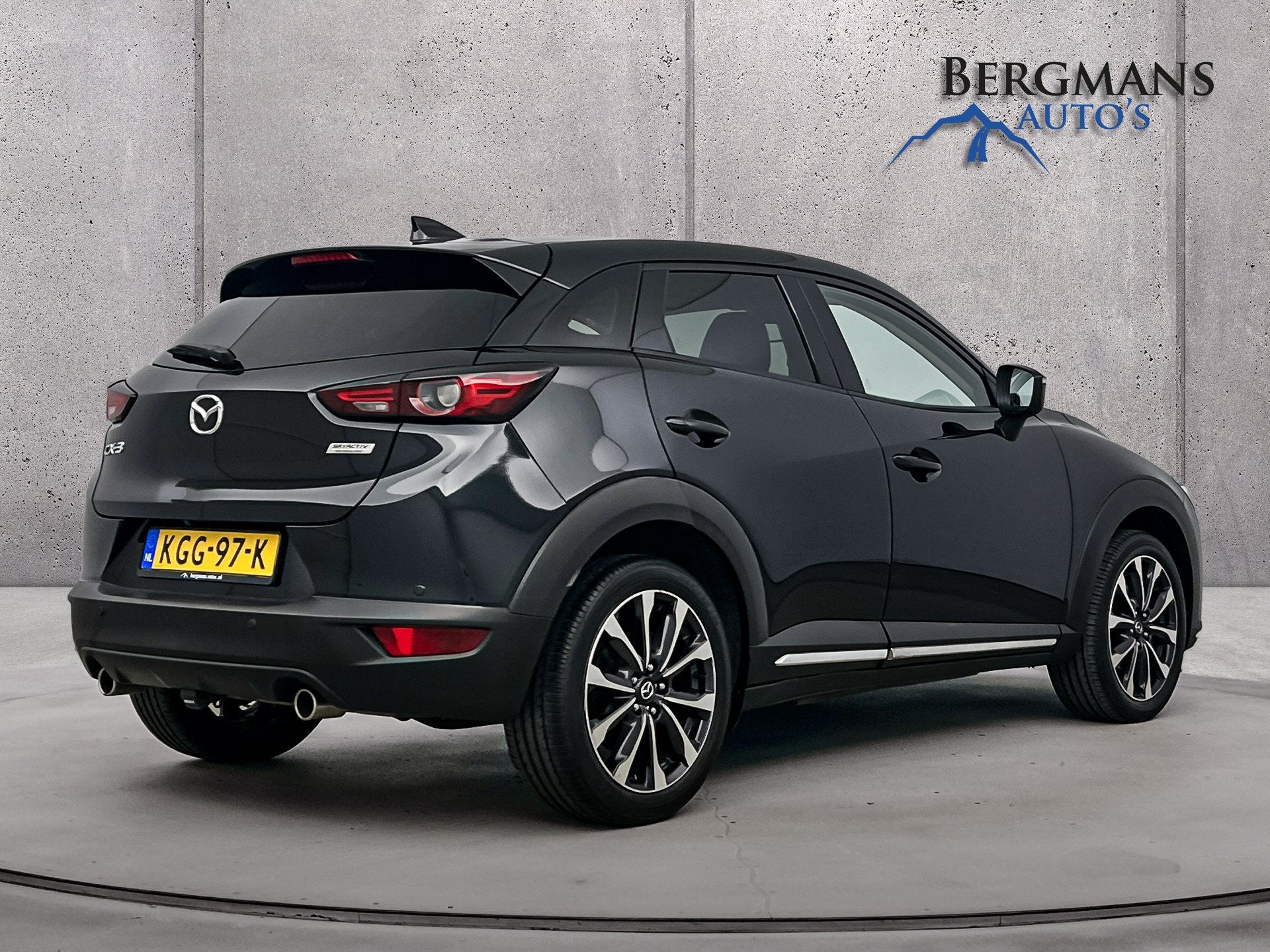 Mazda CX-3 2.0 SkyActiv-G 120 SkyLease GT // LEDER // STOELV, Auto's, 1998 cc, Gebruikt, 4 cilinders, 1192 kg