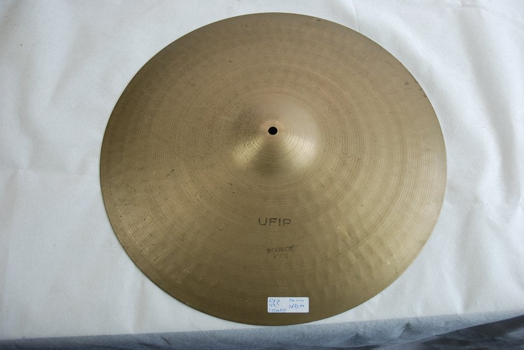 Ufip Ritmo medium bounce ride 2689gr 20 inch  <24240837>, Gebruikt, ., Drums of Percussie, .
