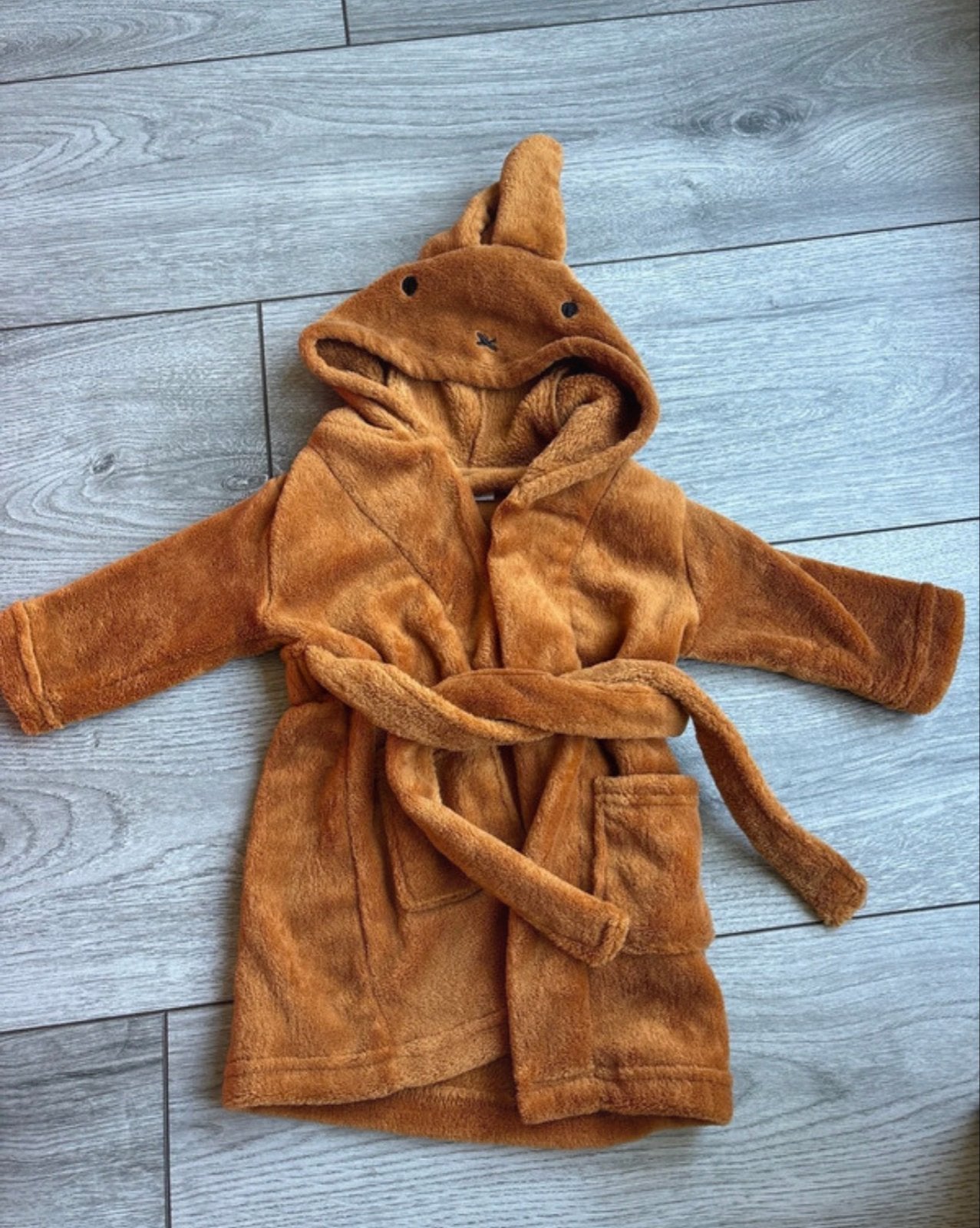 Nijntje Badjas Bruin - Maat 62/68, Kinderen en Baby's, Babykleding | Overige, Ophalen of Verzenden, Zo goed als nieuw, Jongetje of Meisje