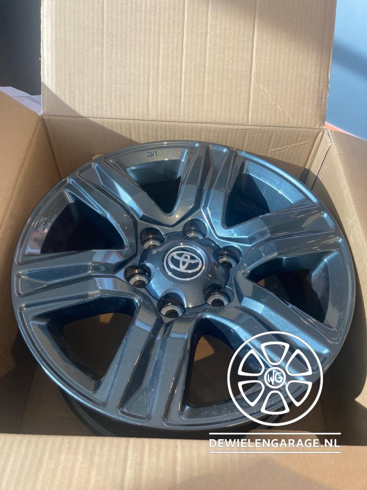 4x Origineel 17 inch Toyota Hilux Velgen NIEUW Antraciet / T, Auto-onderdelen, Velg(en), -, -, Nieuw