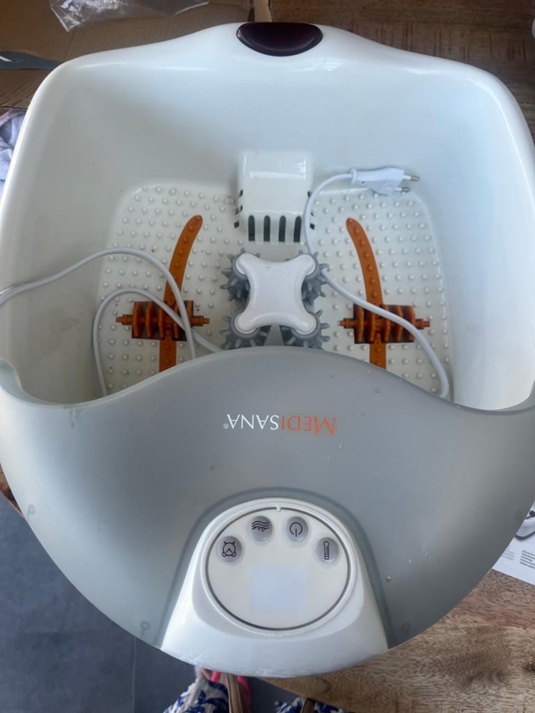 Medisana Voetbubbelbad FS 885 Comfort - Ontspannende Voetspa, Ophalen, Zo goed als nieuw, Hand- en Voetverzorging