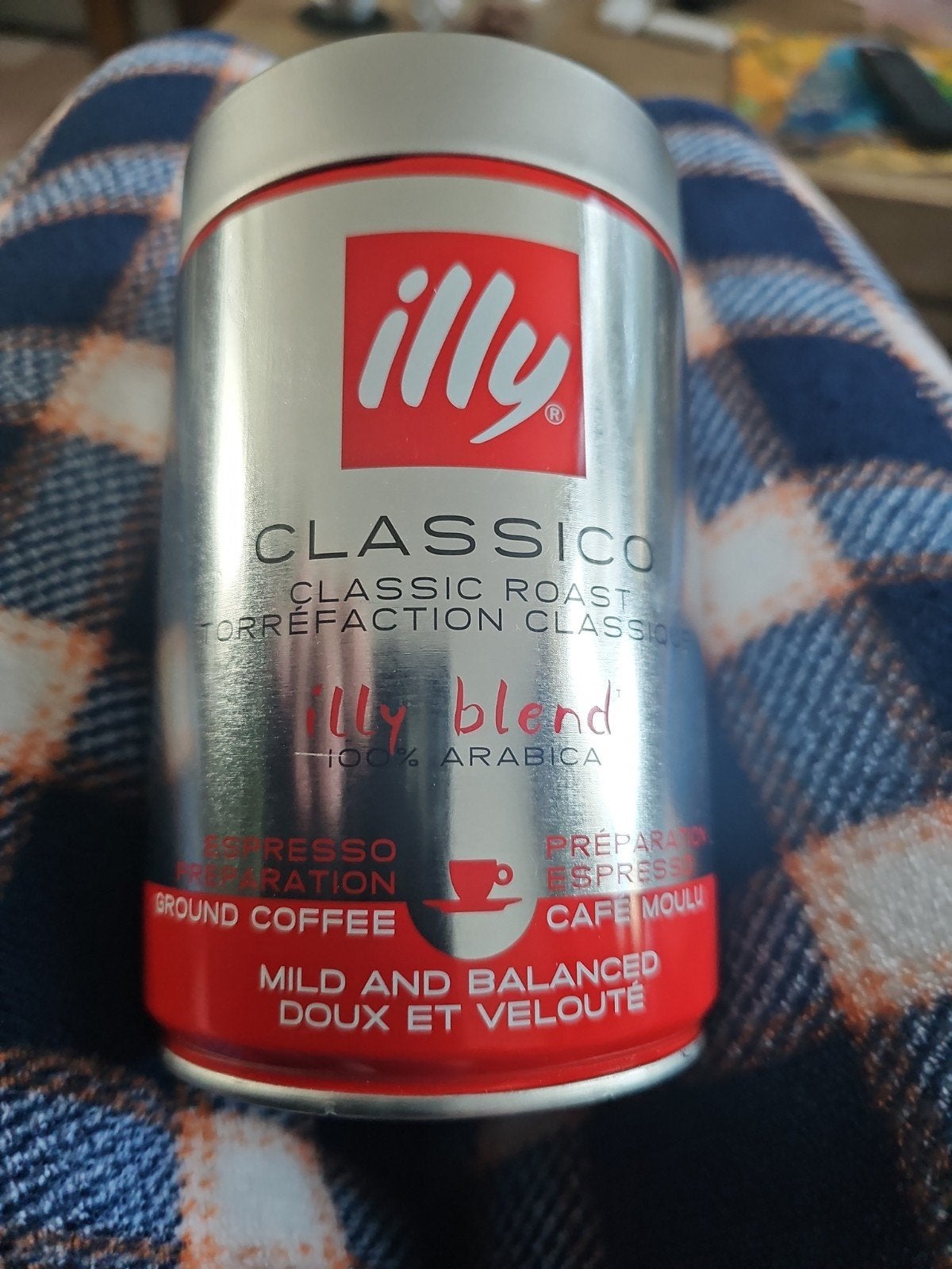 4 blikken Illy Classico gemalen koffie - 100% Arabica, Verzamelen, Blikken, Ophalen of Verzenden, Nieuw, Koffie, Overige merken