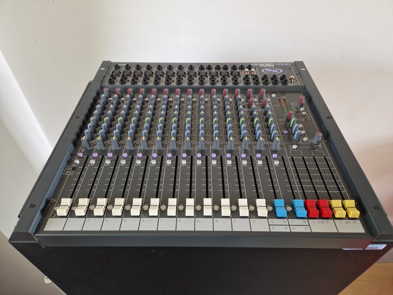 ≥ ✓Spirit Folio SX 20-kanaals Mixer — Mengpanelen — Marktplaats