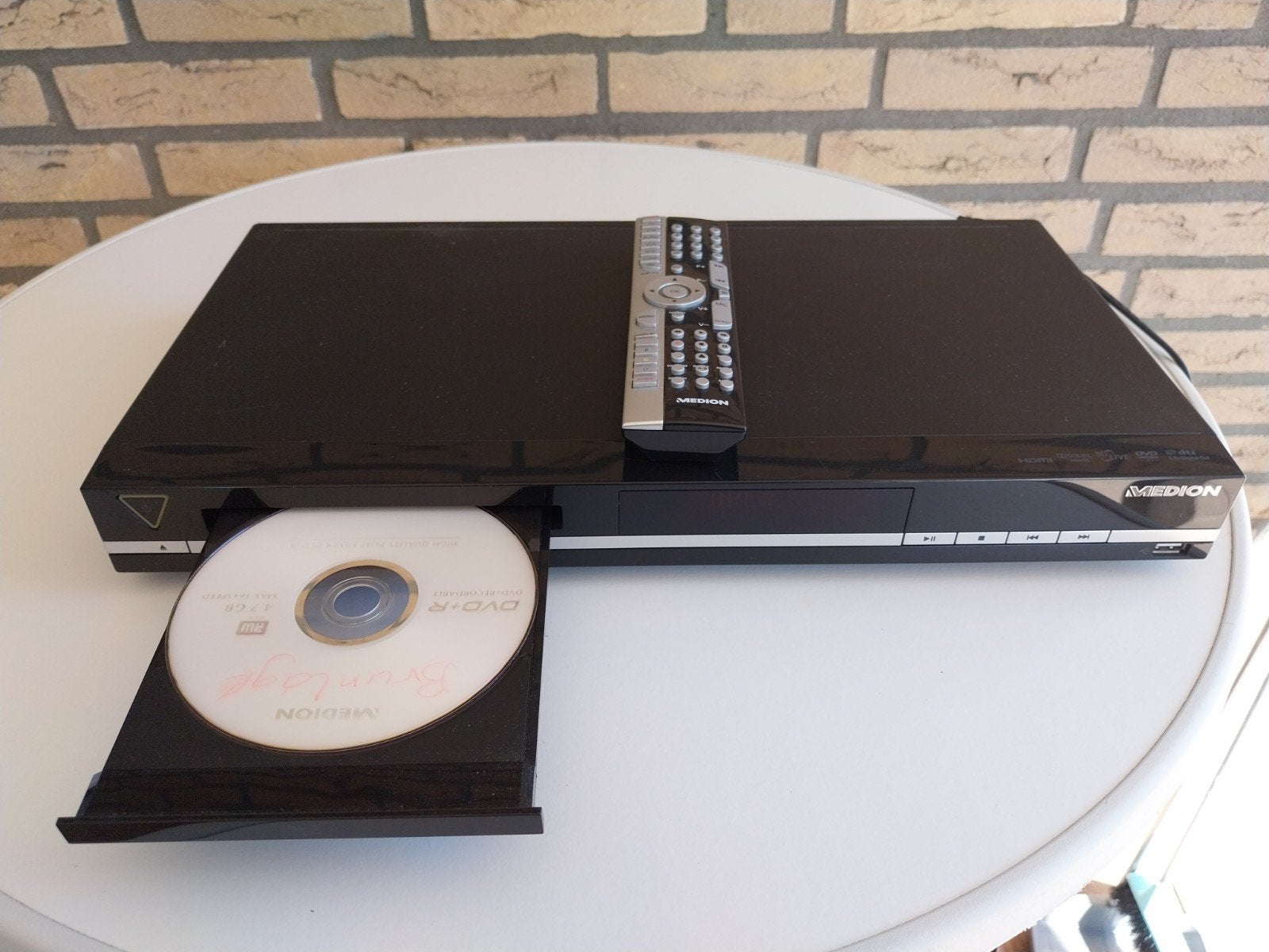 Medion Blu-ray Disc Speler MD82601 met Afstandsbediening, Ophalen, Gebruikt, Blu-ray, Muziek en Concerten