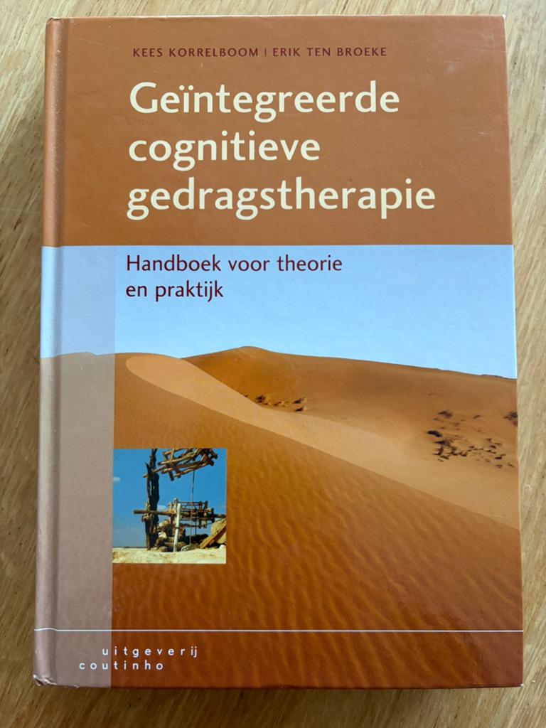 Geïntegreerde cognitieve gedragstherapie - Handboek, Boeken, Studieboeken en Cursussen, Ophalen of Verzenden, Gamma, Gelezen, WO