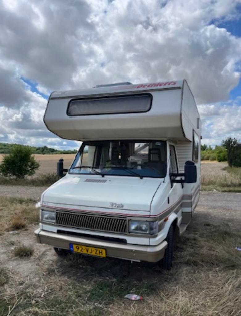Camper Fiat 290 Talento uit 1992, APK geldig tot 4 juli 2027, Caravans en Kamperen, Campers, Fiat, 7 tot 12 maanden geleden, Particulier