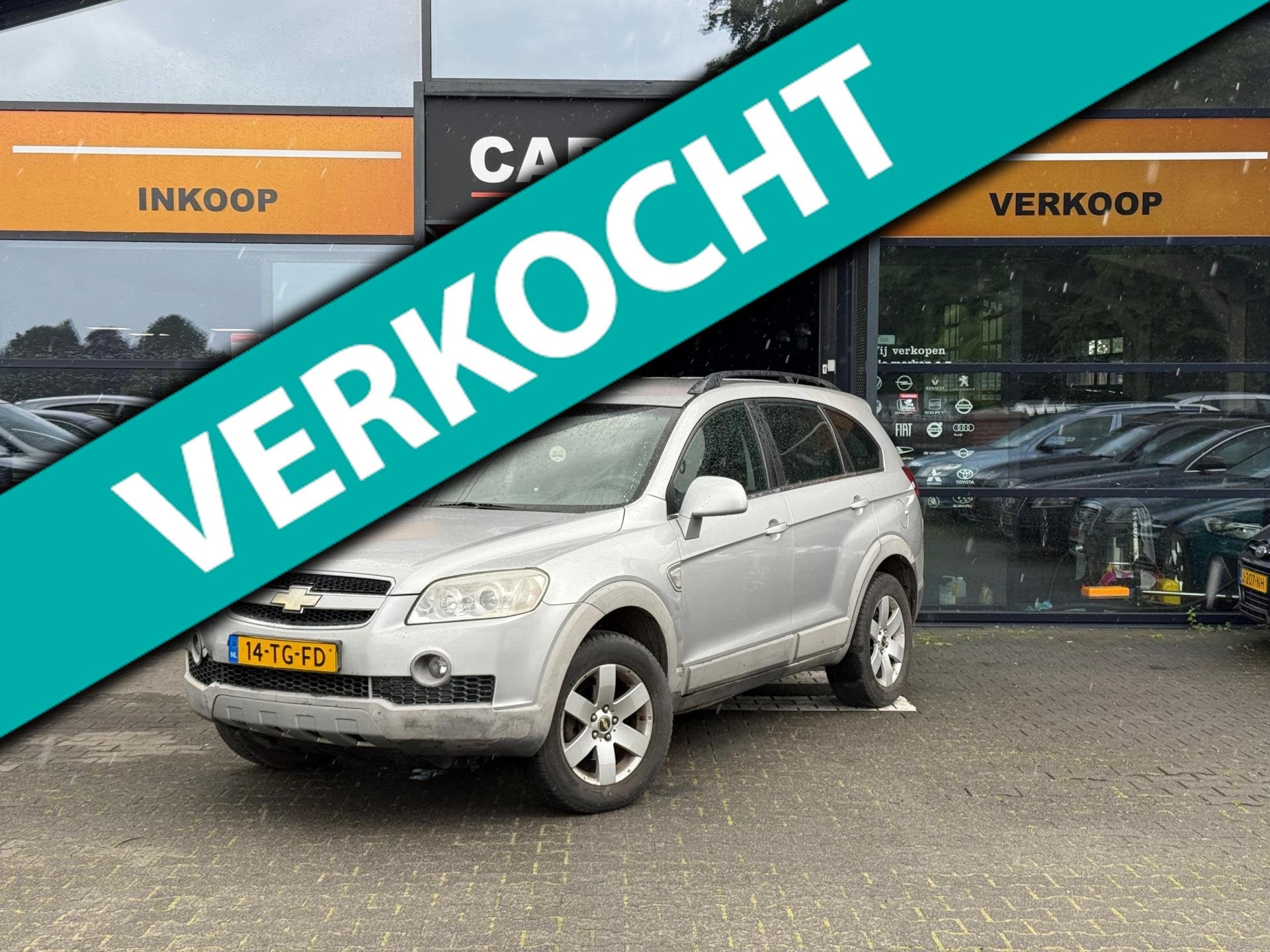 Chevrolet Captiva 2.4 Intro Edition 2WD APK 5-5-26/LPG3/STLV, Voorwielaandrijving, Gebruikt, Zwart, 4 cilinders