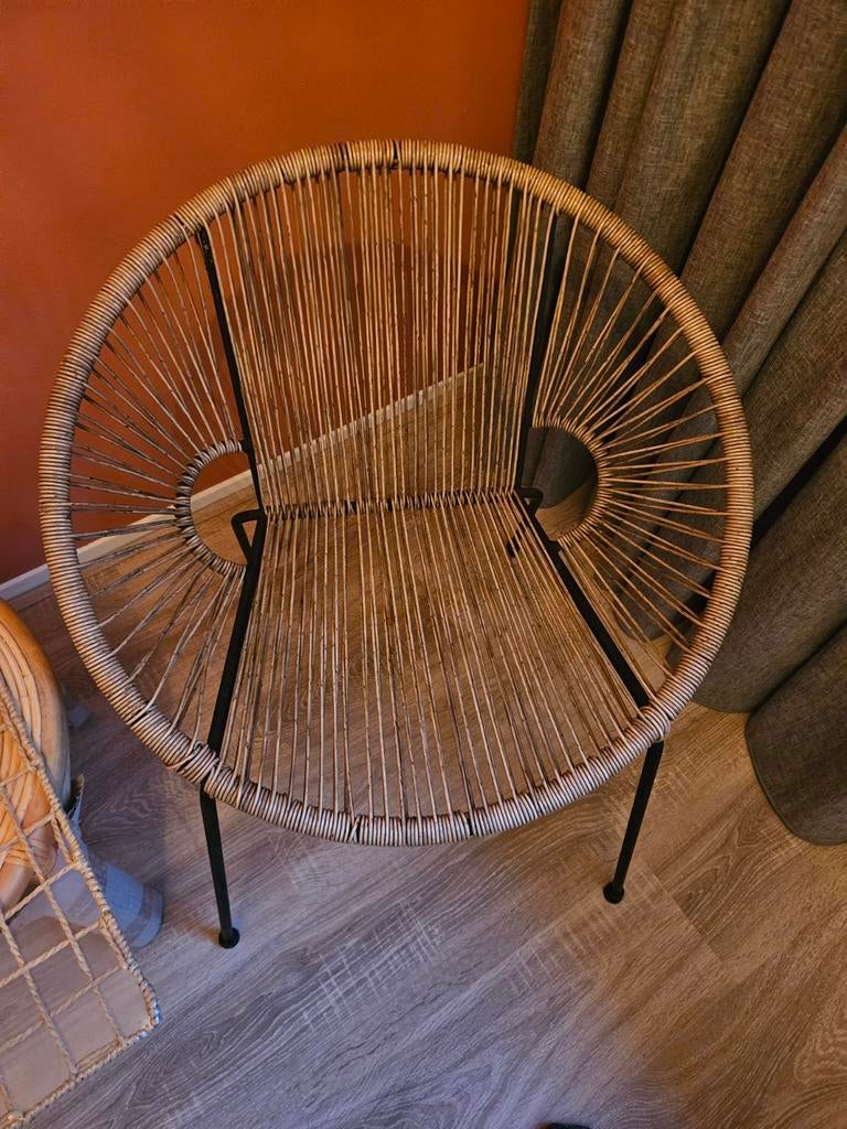 Rotan stoel naturel, Ophalen