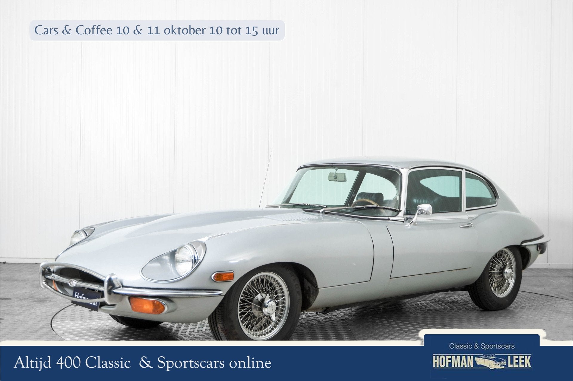 Jaguar E-Type 4.2 coupe (bj 1969), Auto's, Gebruikt, Bedrijf, Handgeschakeld, E-Type