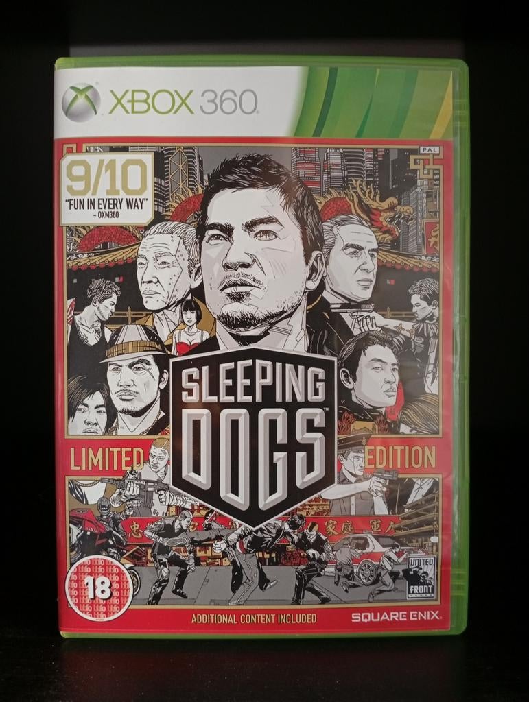 Sleeping Dogs Limited Edition Xbox 360, Spelcomputers en Games, Avontuur en Actie, Gebruikt, Vanaf 18 jaar, 1 speler
