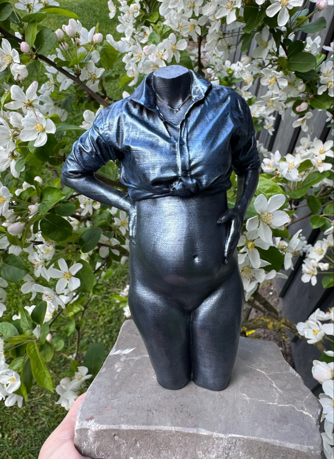 Zwangerschapsbeeldje/buikbeeld/kraamkado/baby belly, Ophalen of Verzenden, Nieuw, Kraamcadeau
