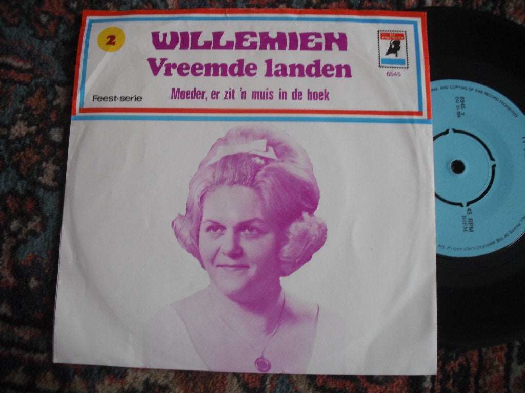 Willemien - Vreemde Landen., Cd's en Dvd's, Vinyl Singles, Ophalen of Verzenden, Zo goed als nieuw, Pop