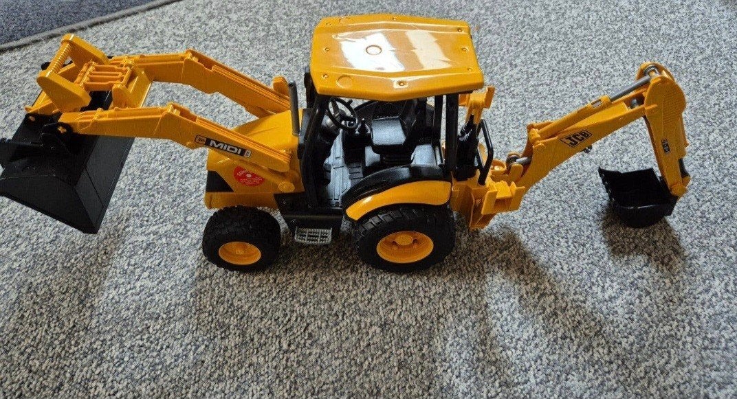 JCB Midi 65 graafmachine speelgoed, Ophalen of Verzenden, Zo goed als nieuw